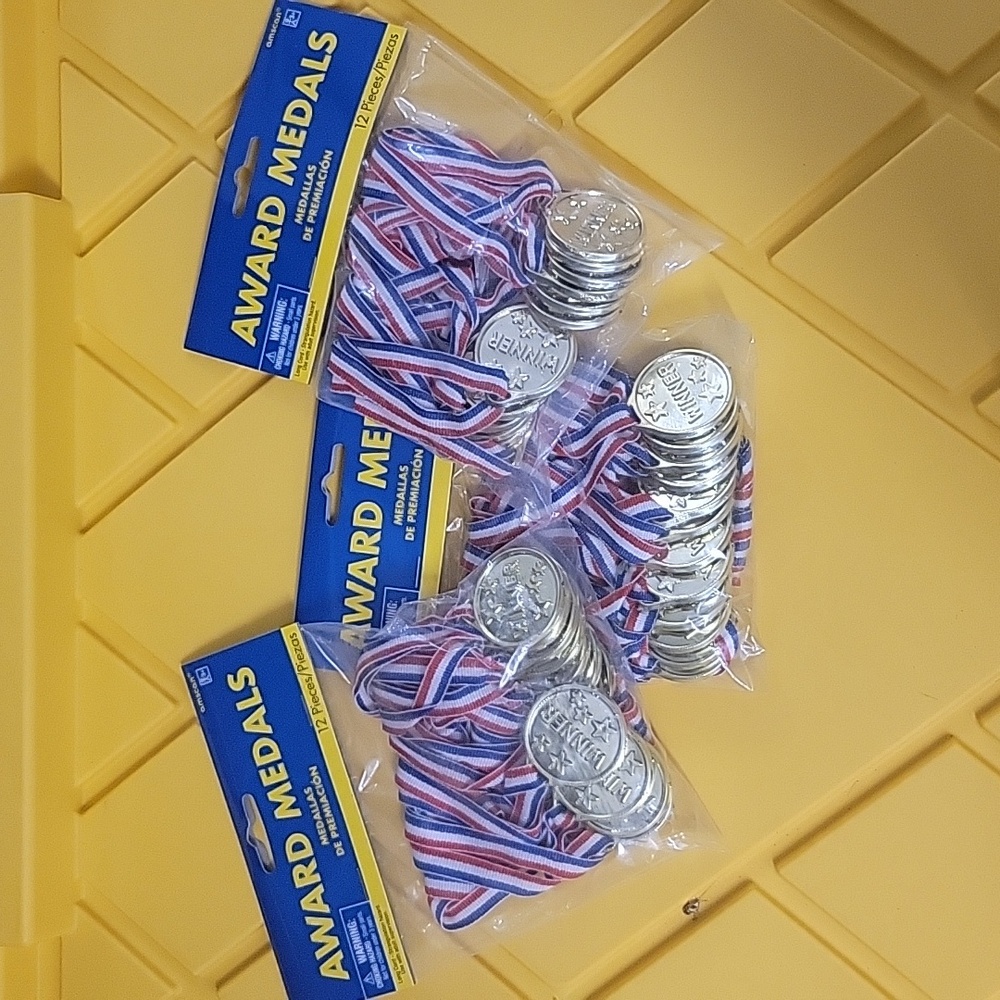 3pk Award Medals Party Supplies